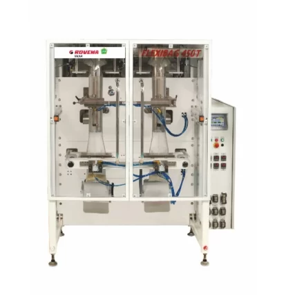 FB 450 Twin-Tube packaging system image showing twin tubes