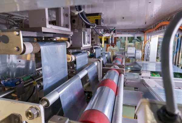 FB 450T packaging machine side-angle