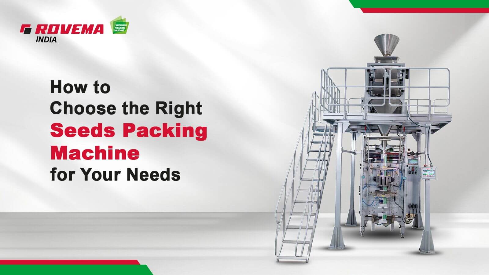 Choosing Seeds Packing Machine