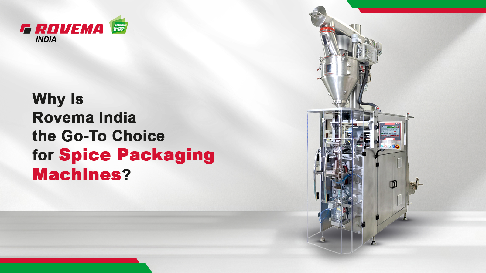 Spice Packing Machine by Rovema