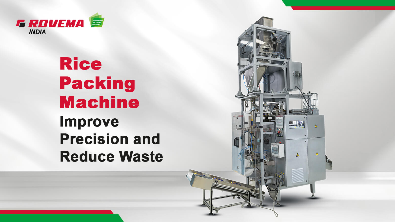 Rice Packing Machine to Improve Precision and Reduce Waste