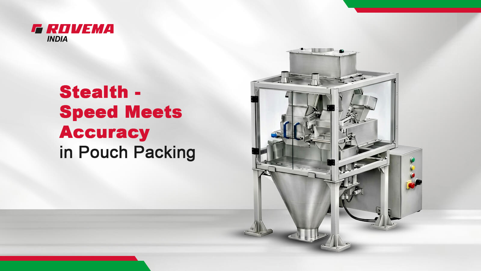 improve pouch packaging speed with stealth by rovema india